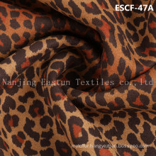 Print and Golden-Plating   Suede Fabric Escf-47A